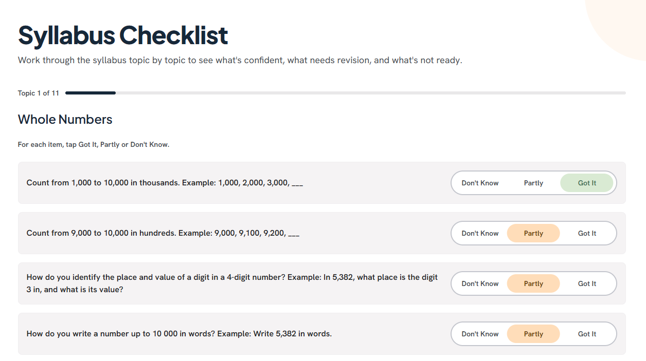 Syllabus Checklist